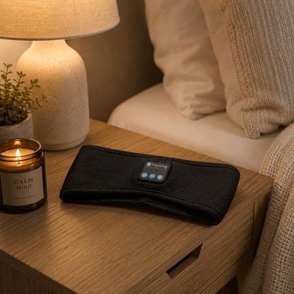 Bluetooth Sleep Headband – Wireless Sleep Mask Headphones for Deep Sleep & Meditation - Message in a Bottle