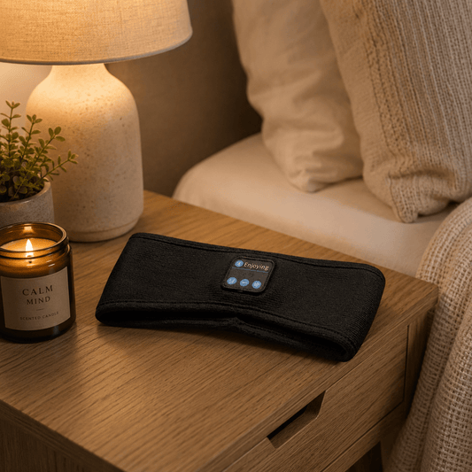 Bluetooth Sleep Headband – Wireless Sleep Mask Headphones for Deep Sleep & Meditation - Message in a Bottle