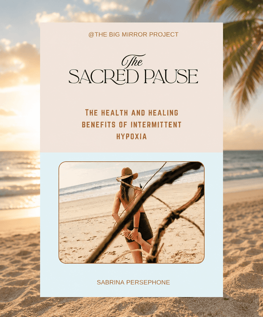 Breathwork for Healing: The Sacred Pause eBook on Intermittent Hypoxia - Message in a Bottle