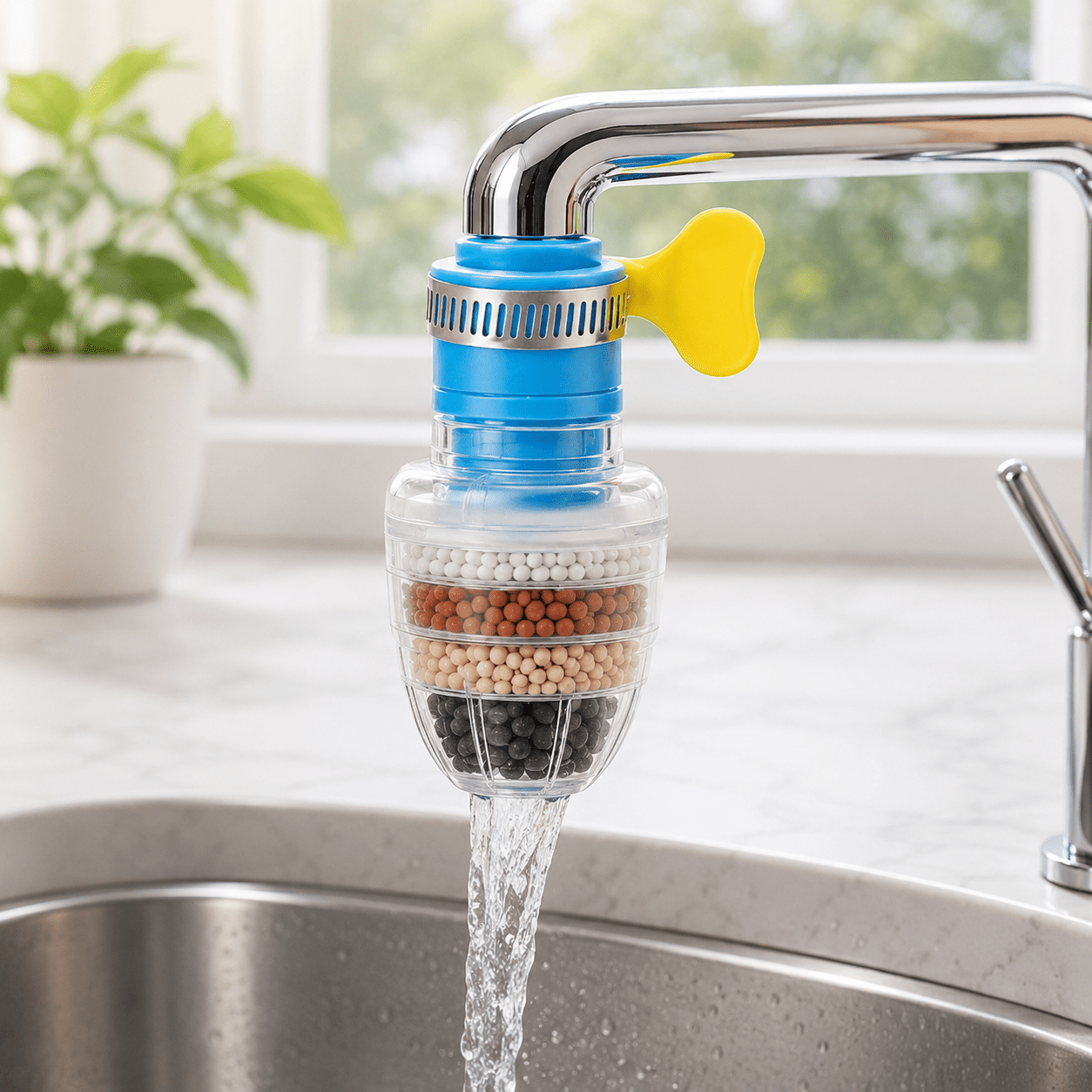 Tap Water Filter – Faucet Water Purifier - Message in a Bottle